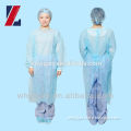 Knitted cuff non woven polypropylene surgical gown